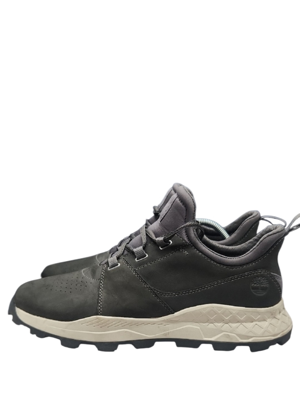 Timberland Dark Grey Brooklyn Oxford Sneakers Men's Size 11.5
